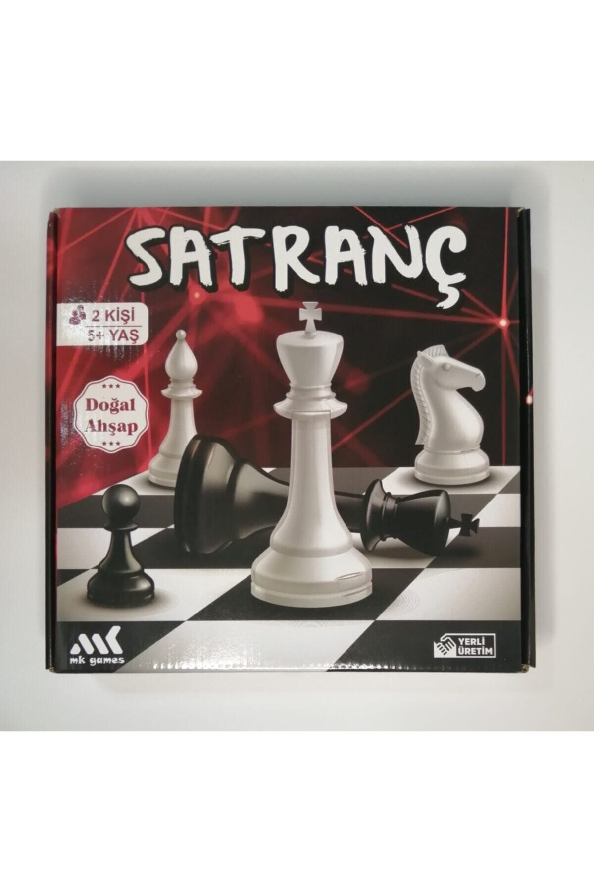 Mkgames Mk Games Doğal Ahşap Satranç Takımı