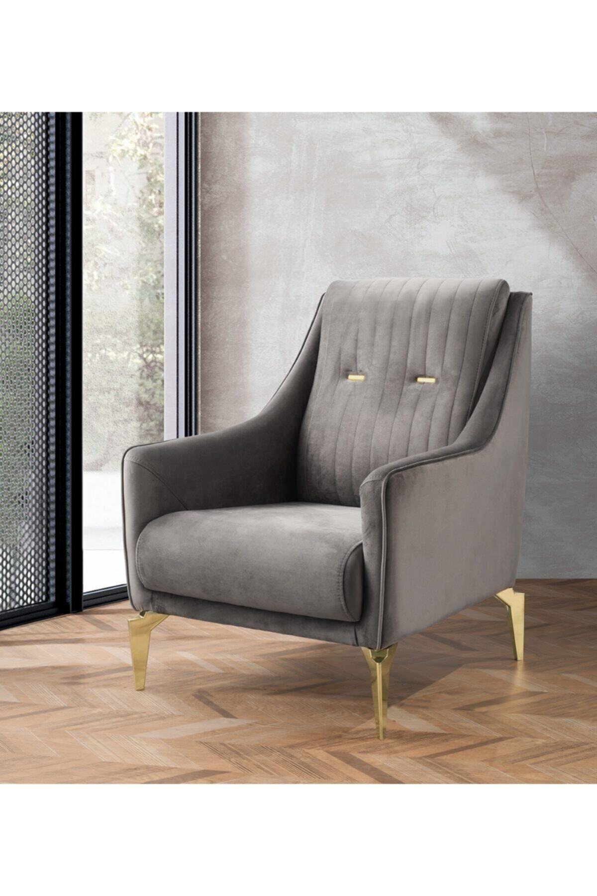 MİRS MOBİLYA Oslo Berjer Gri