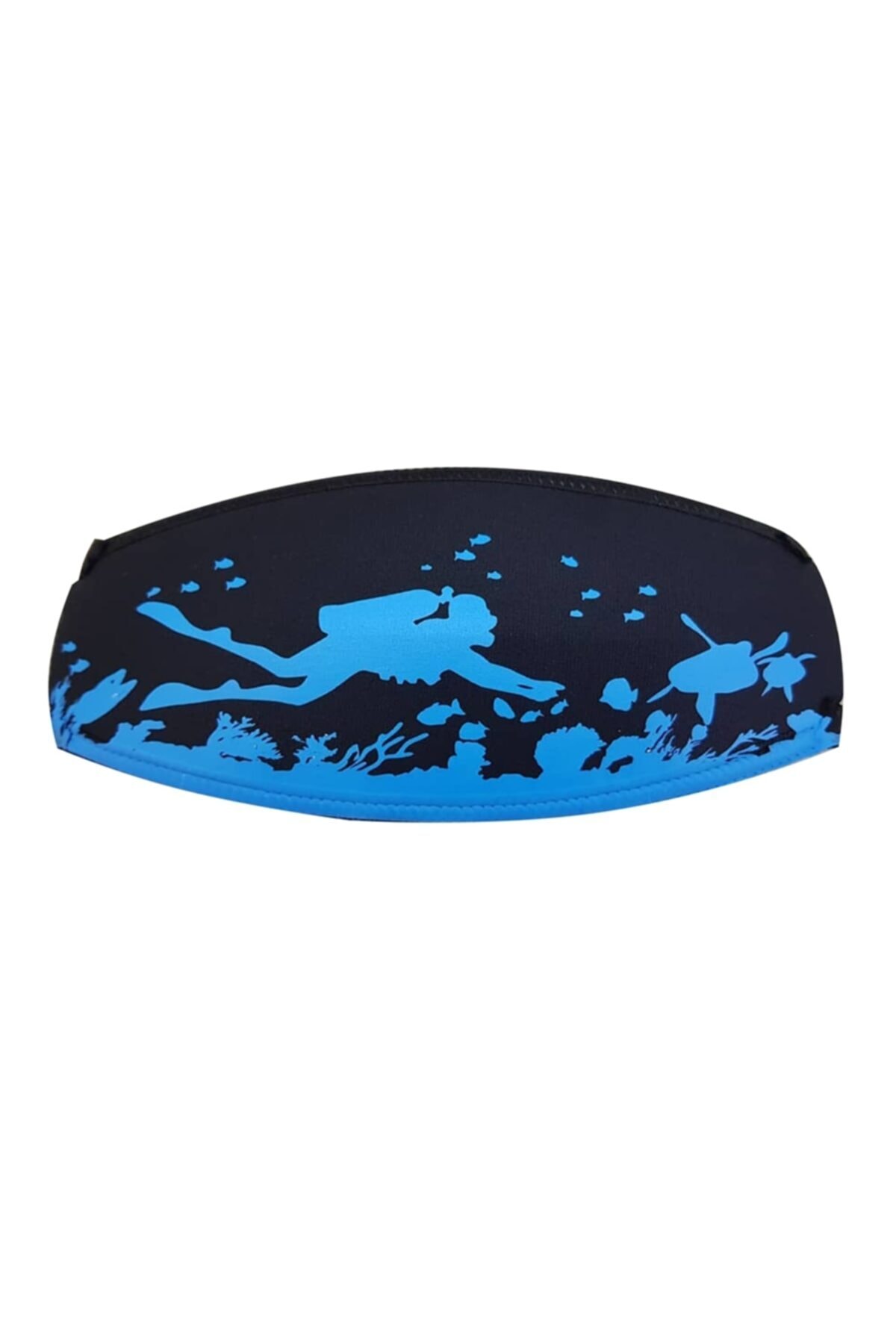 SCUBAPROMO Underwater Mavi Maske Bandı