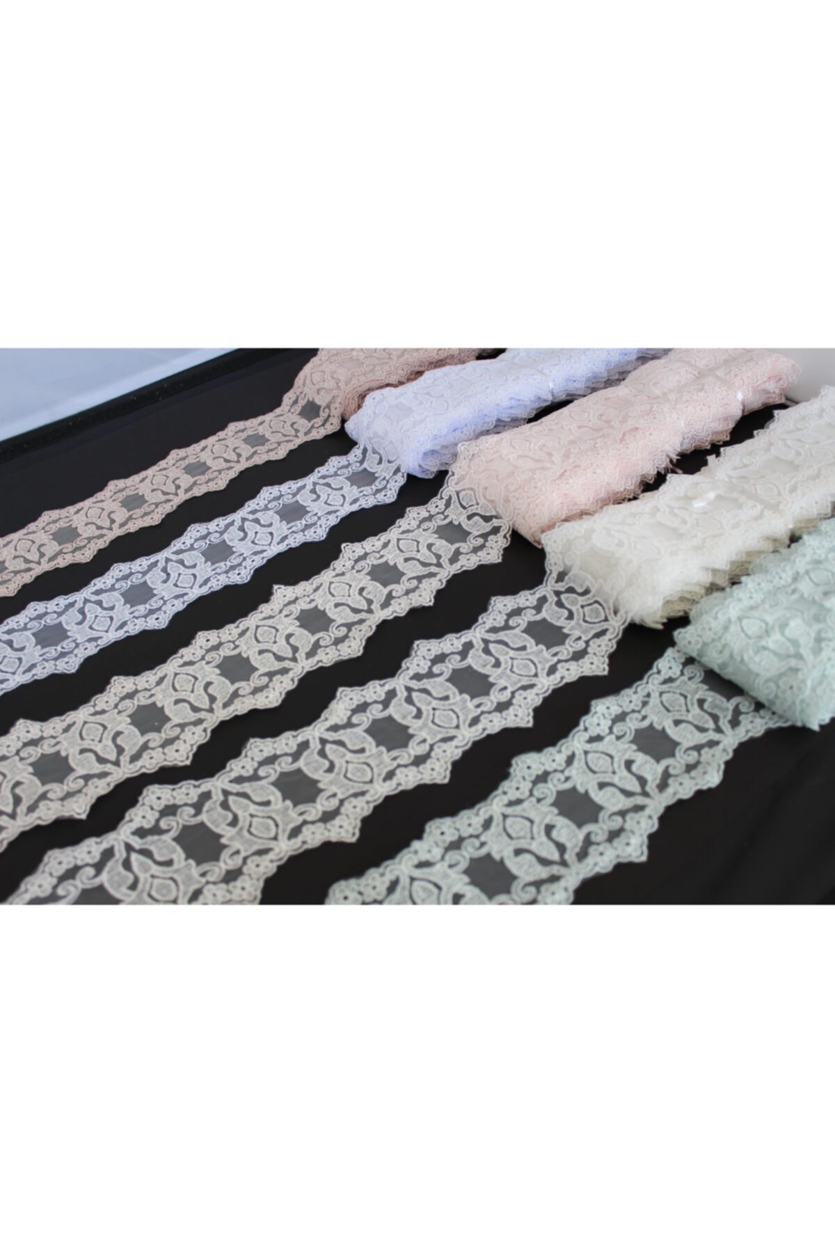 SHERLOCK HOME Güpür Dantel Krem-8f0012