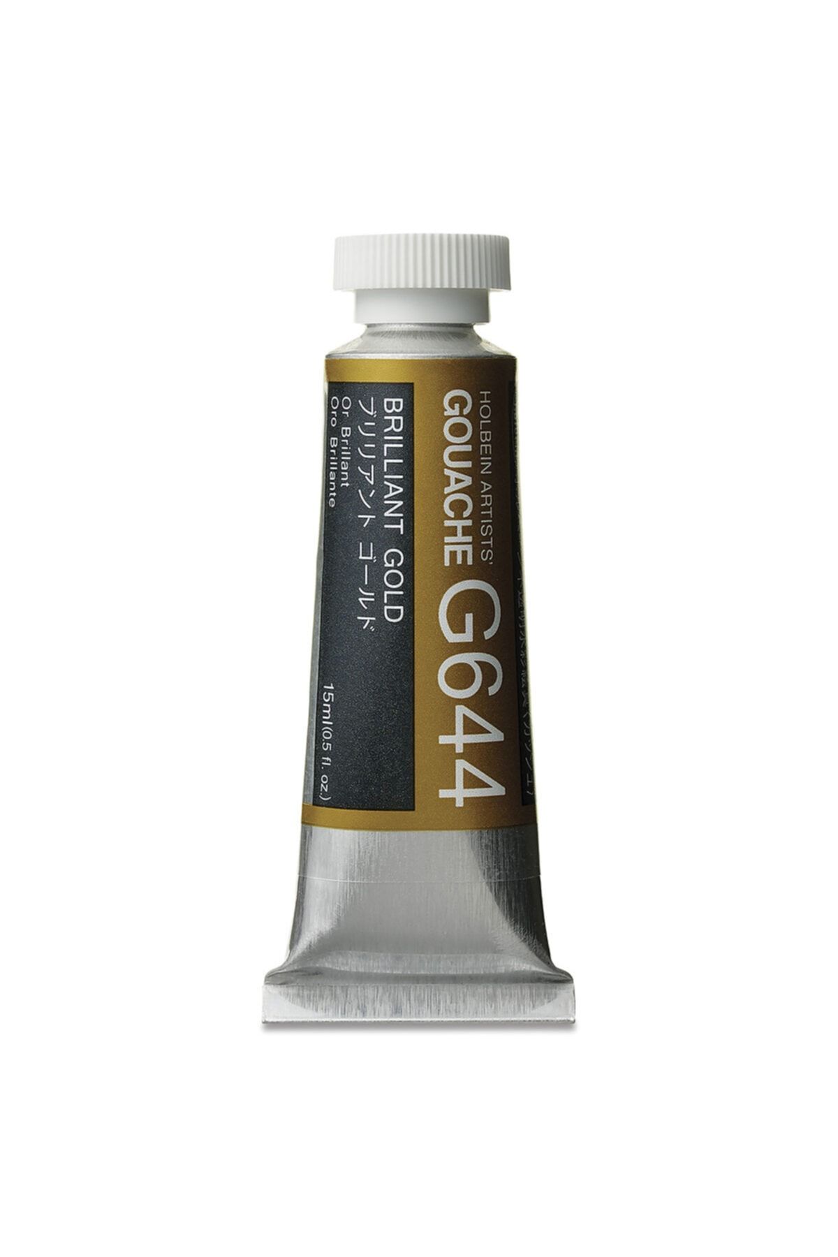 Holbein Artists Gouache - G644 Brilliant Gold 15ml.