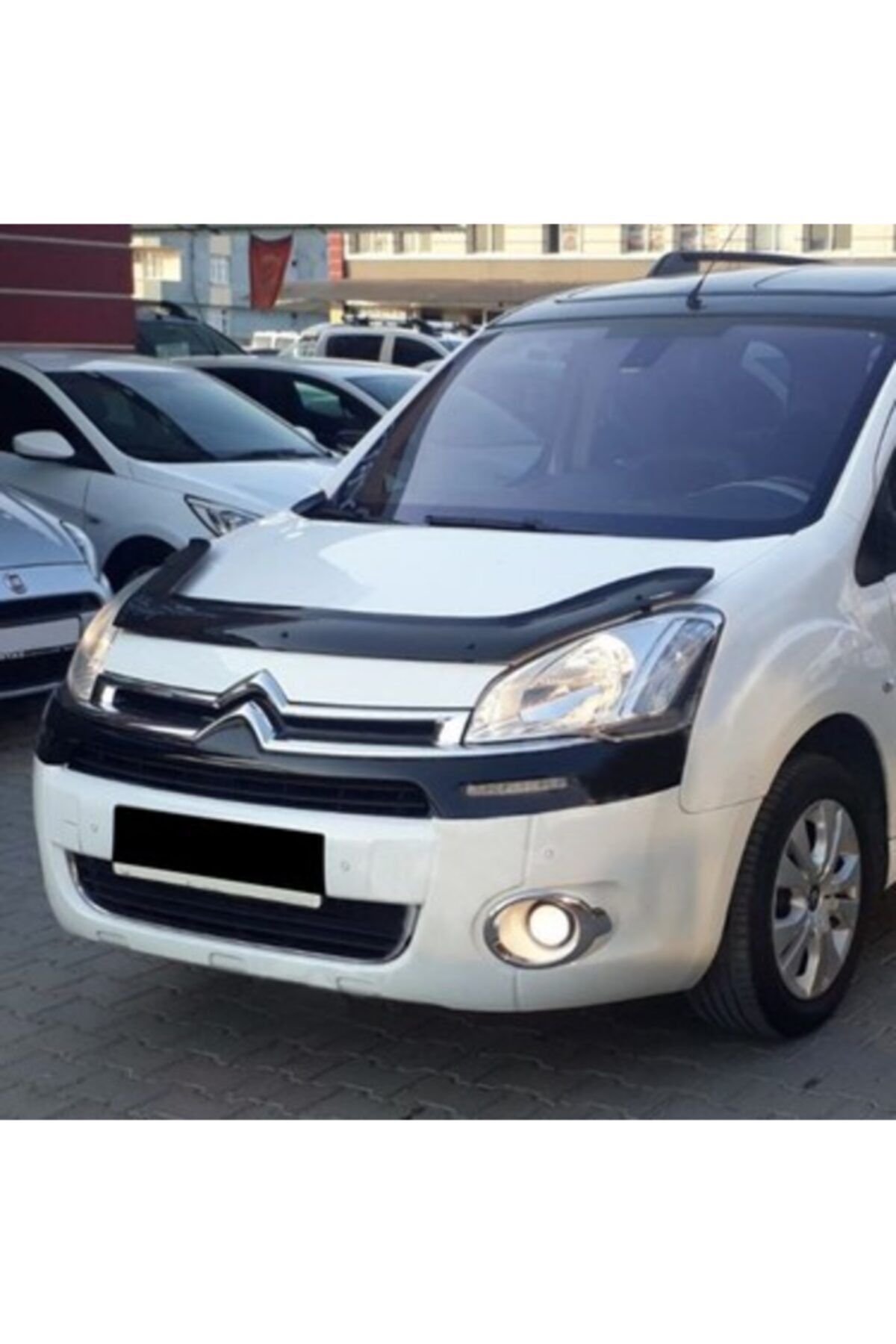 AR MODE Ar Car Citroen Berlingo 2009 - 2018 Ön Kaput Rüzgarlığı, Kaput Koruyucu