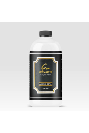 Akrilik Boya 500ml - Beyaz Image 0