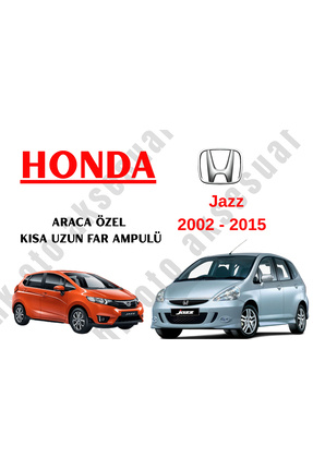 Honda Jazz 2002 - 2015 Kısa - Uzun Far Ampulü h4 Image 0