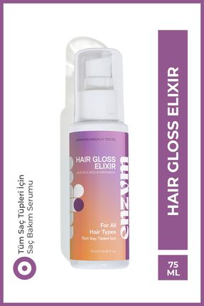 Gloss Elixir Parlaklık ve Pürüzsüzlük verici, canlandırıcı Saç bakım serumu 75 ml Image 0