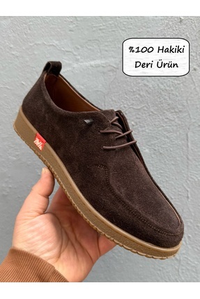 %100 HAKİKİ SÜET DERİ, ORTOPEDİK KADIN LOAFER AYAKKABI Image 0