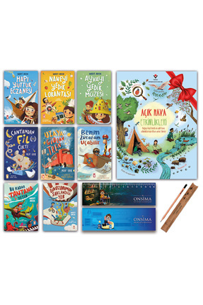 1 ve 2 Sınıf Hikaye Seti 9 Kitap - Hapı Yuttuk Eczanesi - Bu Kadar Tantana Yeter Mert Arık Full Set Image 0