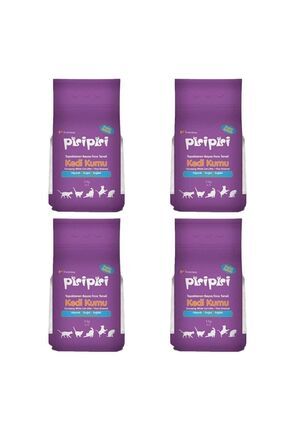 Pisi Pisi Pudralı Topaklanan Bentonit Kedi Kumu Ince 5 Kg X 4 Adet Image 0