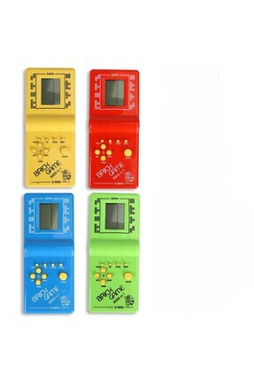 Nostalji Oyuncak El Atarisi Tetris Brick Mavi Image 0