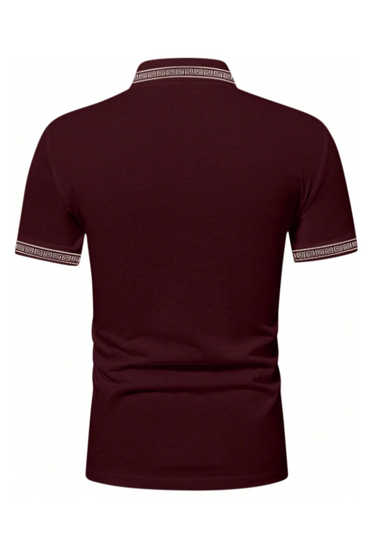 تی شرت یقه پولو با یقه اسب دوزی FS