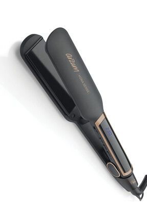Mona Sense Geniş Saç Düzleştirici Keratin ve Argan Yağı Katkılı Seramik Plaka Siyah - AR5035 Image 0