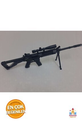 Lazerli Keskin Nişancı Tüfeği - Boncuklu Plastik Ayaklı Oyuncak Image 0