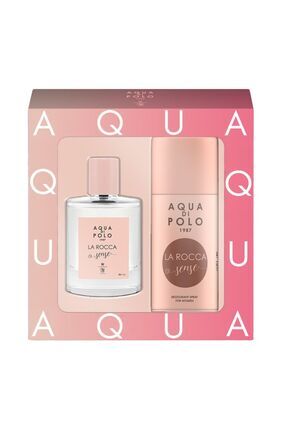 La Rocca Sense EDP Kadın Parfüm 50 ml ve La Rocca Sense Deodorant 150 ml Seti | Çiçeksi, Oryantal Image 0