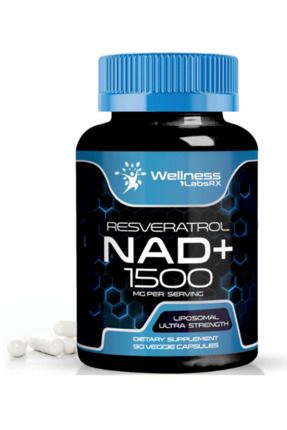 WELLNESS LABS Liposomal NAD 1500mg - with Resveratrol 90 Capsul.Abd Menşei. 4054 Image 0