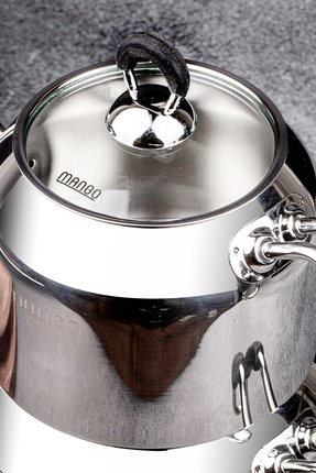 Mango Kitchen - Mini Boy 18/10 Paslanmaz Çelik 0,8-1.75 Lt. Çaydanlık Takımı Image 3