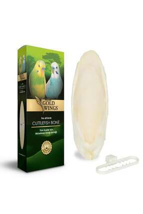 Premium Mürekkep Balığı Kalamar Kemiği – Kuşlar İçin Vitamin ve Mineral Desteği Image 1