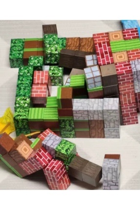 Magnet Oyuncak Blok 100 Lu Set(3 KARAKTER HEDİYE) Image 0