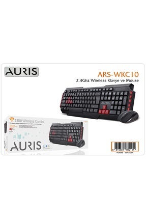 ARS-WKC10 2-4 Ghz Wireless Kablosuz Klavye Mouse Set Image 0