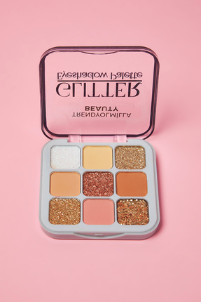 Sıcak ve Işıltılı Ton 9'lu Far Paleti TKZSS25GR00000 Image 2