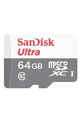 Ultra 64 GB 100 MB/s UHS-I Class 10 SDSQUNR-064G-GN3MN Micro SD Kart Image 0