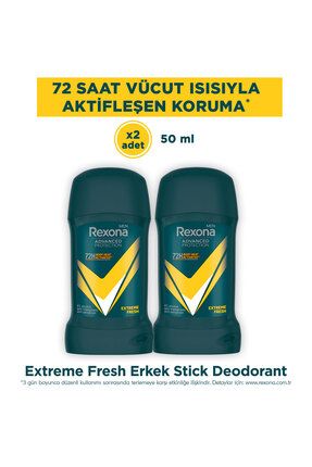 Men Advanced Protection Erkek Stick Deodorant Extreme Fresh 50 ml x2 Image 0
