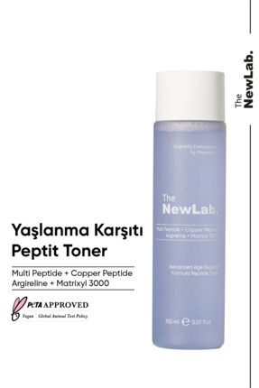 Yaşlanma Karşıtı Peptit Toner 150 ml (MULTİPEPTİDE, COPPERPEPTİDE, ARGİRELİNE, MATRİXYL 3000) Image 0