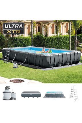 İntex 26374 975x488x132cm Ultra XTR Prefabrik Aile Havuzu 9.75 Metre Hazır Set Image 0