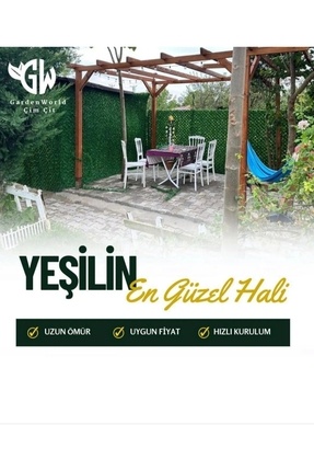 Hat Tel Çit Çim Çit Örgü Telli Bahçe Çiti 100 Cm X 10 Mt Image 0