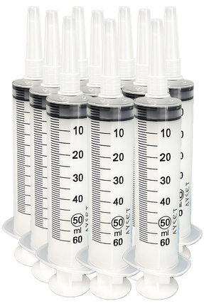 Ayset Beslenme Enjektörü Çam Uçlu Şırınga 60ml 10 Adet Image 0