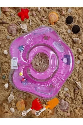 Pembe Bebek Boyun Simidi Şişme - Baby Ring Image 0