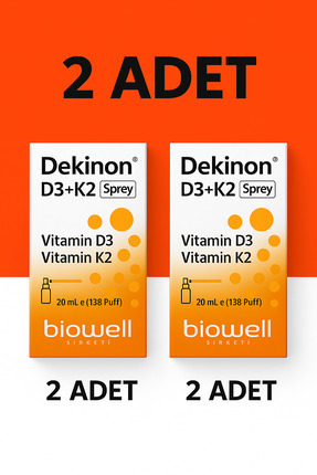 Dekinon Sprey D3 K2 20 ml 2 Adet Image 0