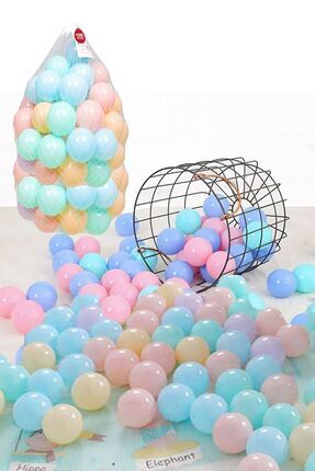 Bubble 50 ‘li Top Havuzu Topları Çok Renkli Soft Image 0
