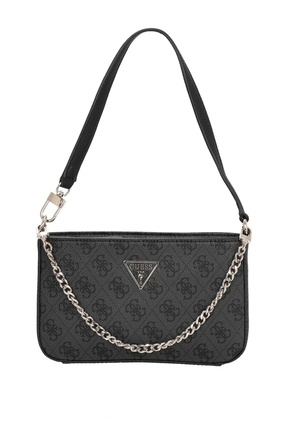 NOELLE MINI TOP ZIP Kadın Antrasit Mini Çanta HWBG7879720-CLO Image 0