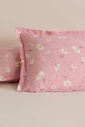 Daisy 2'li Yastık Kılıfı Pembe 50x70 Image 0