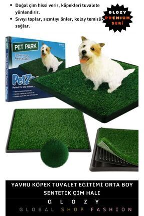 Premium Seri 3 Katmanlı Koku Yapmaz Temizlenebilir Evcil Hayvan Yavru Köpek Tuvalet Eğitimi Orta Boy Image 0