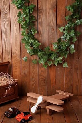 Ogwanto Metal Profil Çıtaları Dekorasyon Yapma Çıta Sarma Yeşil Yapraklı Yapay Sarmaşık 230 Cm. – Ç Image 1