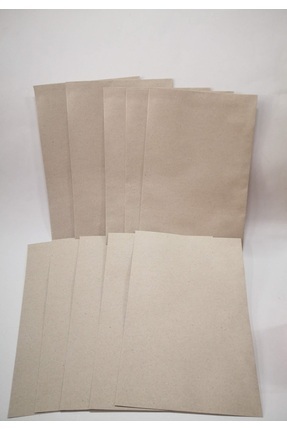 A5 Boy Torba Zarf Silikonlu Kapama Yeri Yapışkanlıdır 17cmx25cm Ebatlarında 10 Adet Image 0