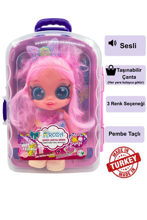 Çantalı Şeker Kız Oyuncak Bebek – 42 Cm – Yazlık Hediye Seçeneği – 3 Yaş Image 0