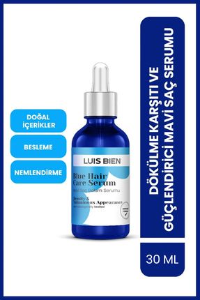 Mavi Saç Serumu | Dökülme Karşıtı Ve Güçlendirici | 30ml | Saç Güçlendirme Image 0