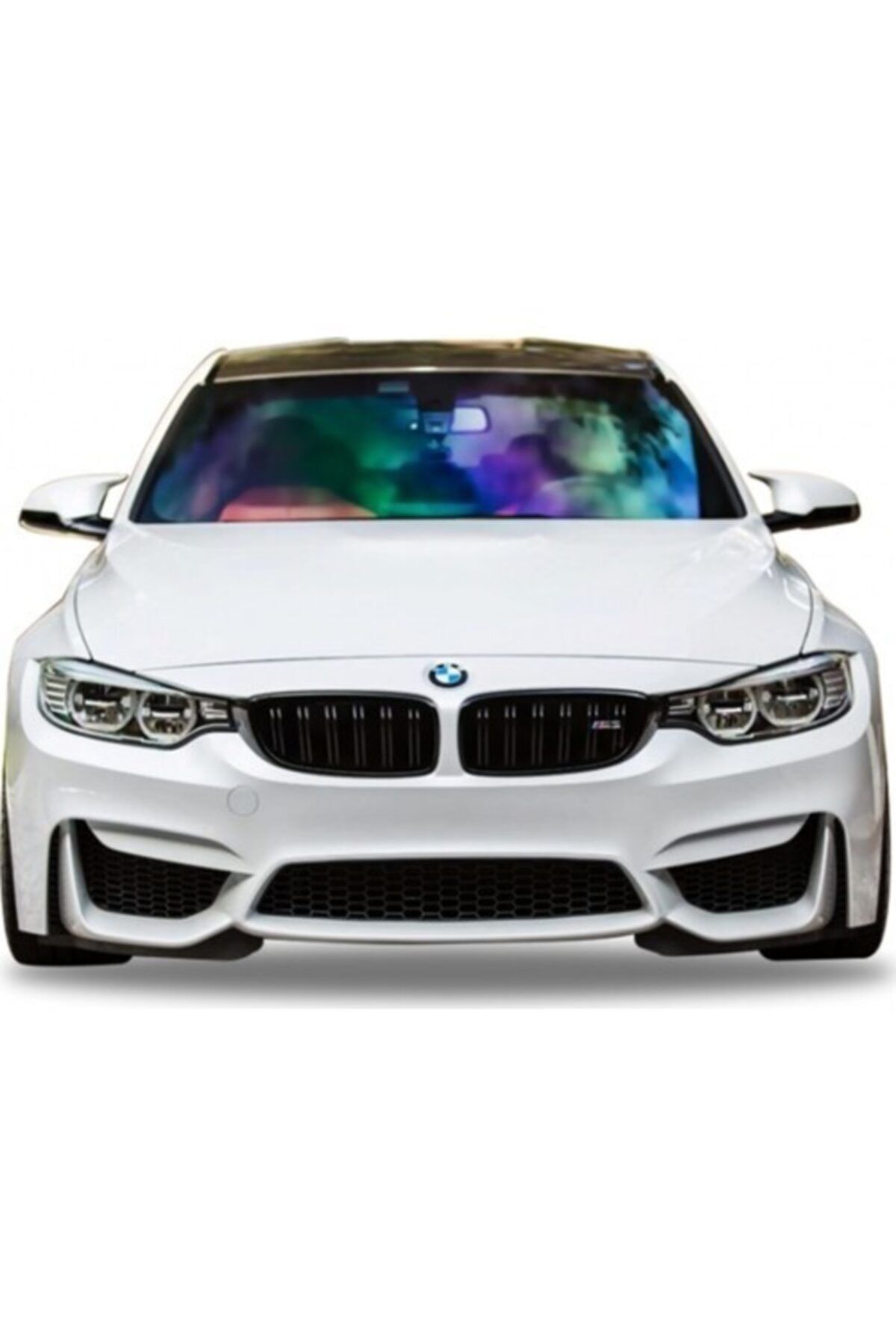 X POWER TUNİNG Bmw F30 2012.2018 Parlak Siyah Çift Çizgi M3 Ön Panjr