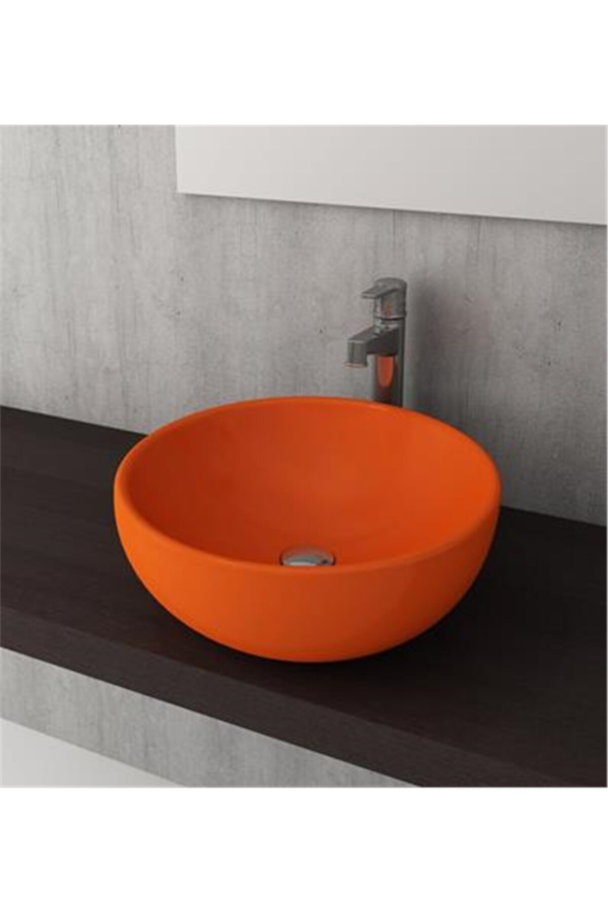 Bocchi 1119-012-0125 Roma Çanak Lavabo 45 Cm Turuncu