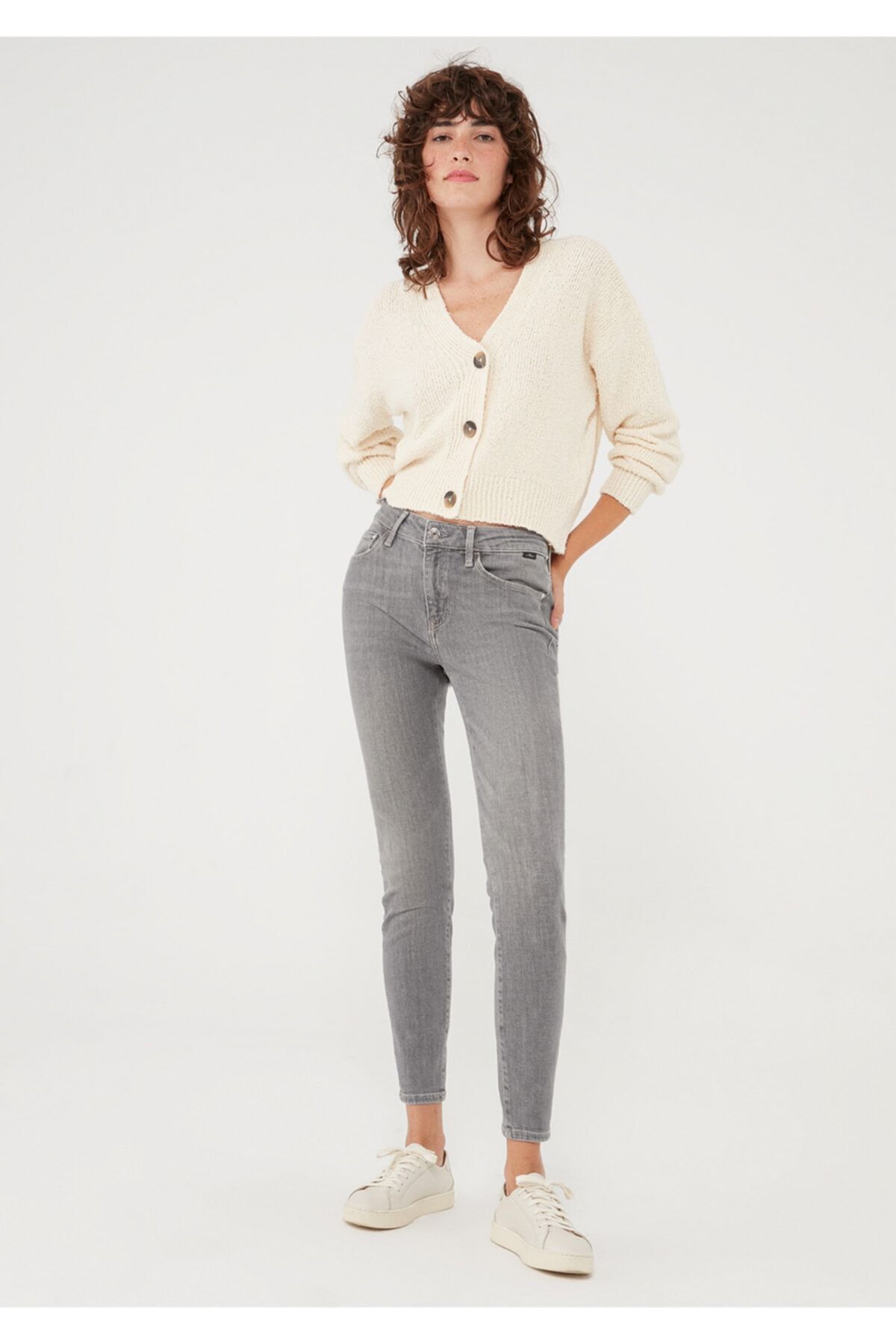 Mavi Tess Gri Jean Pantolon 100328-30085