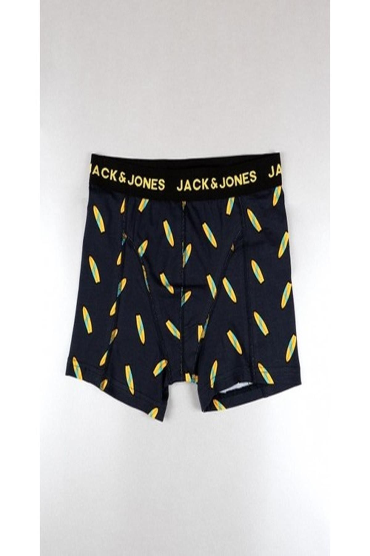 Jack & Jones 12196502 Renklı Tüy Desen Boxer