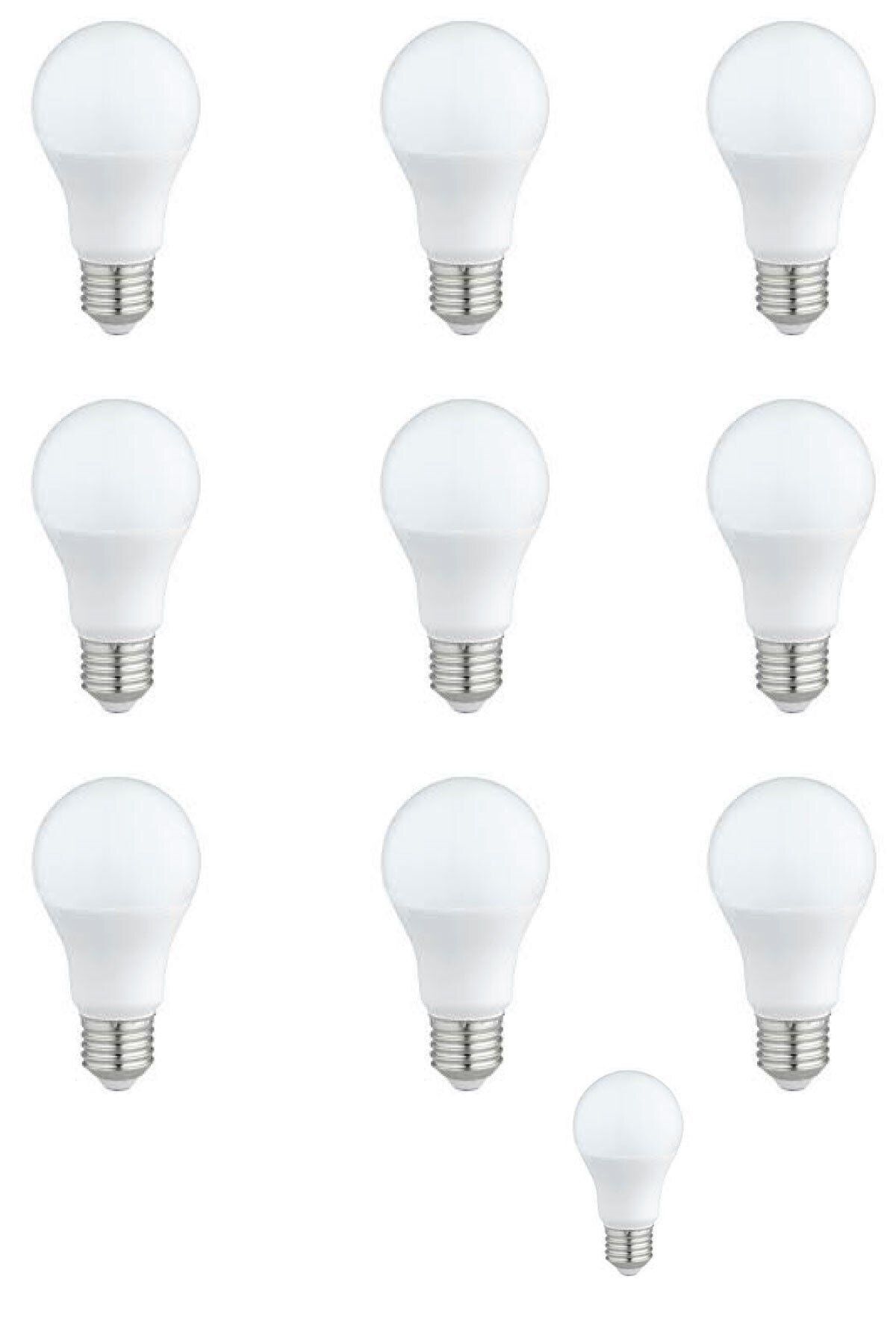 Firsat Ayi Led Ampul 9 Watt Beyaz Işık Aydınlatma Lambası 10 Ad