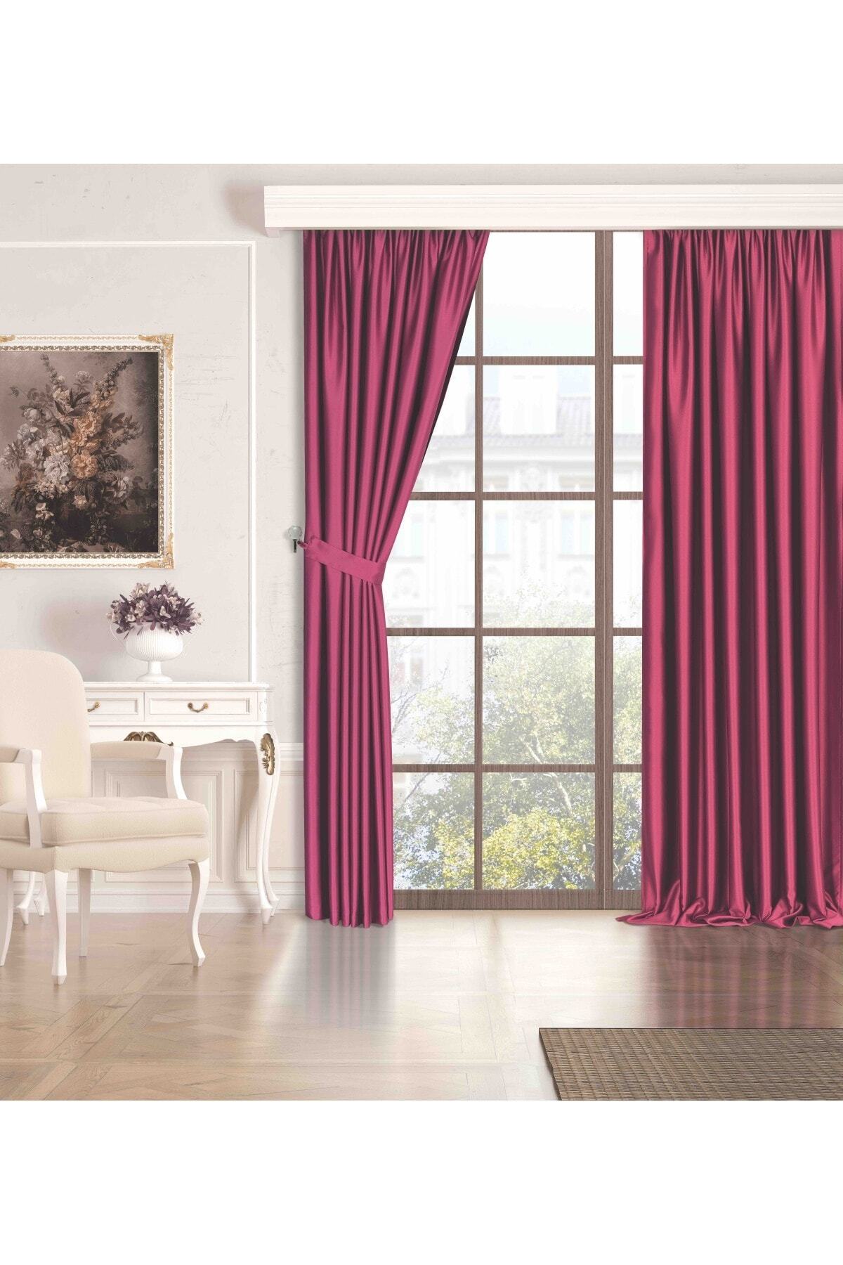 Perle Quartz Blackout Series Şarap Pembesi Rengi Karartma Güneşlik Perde