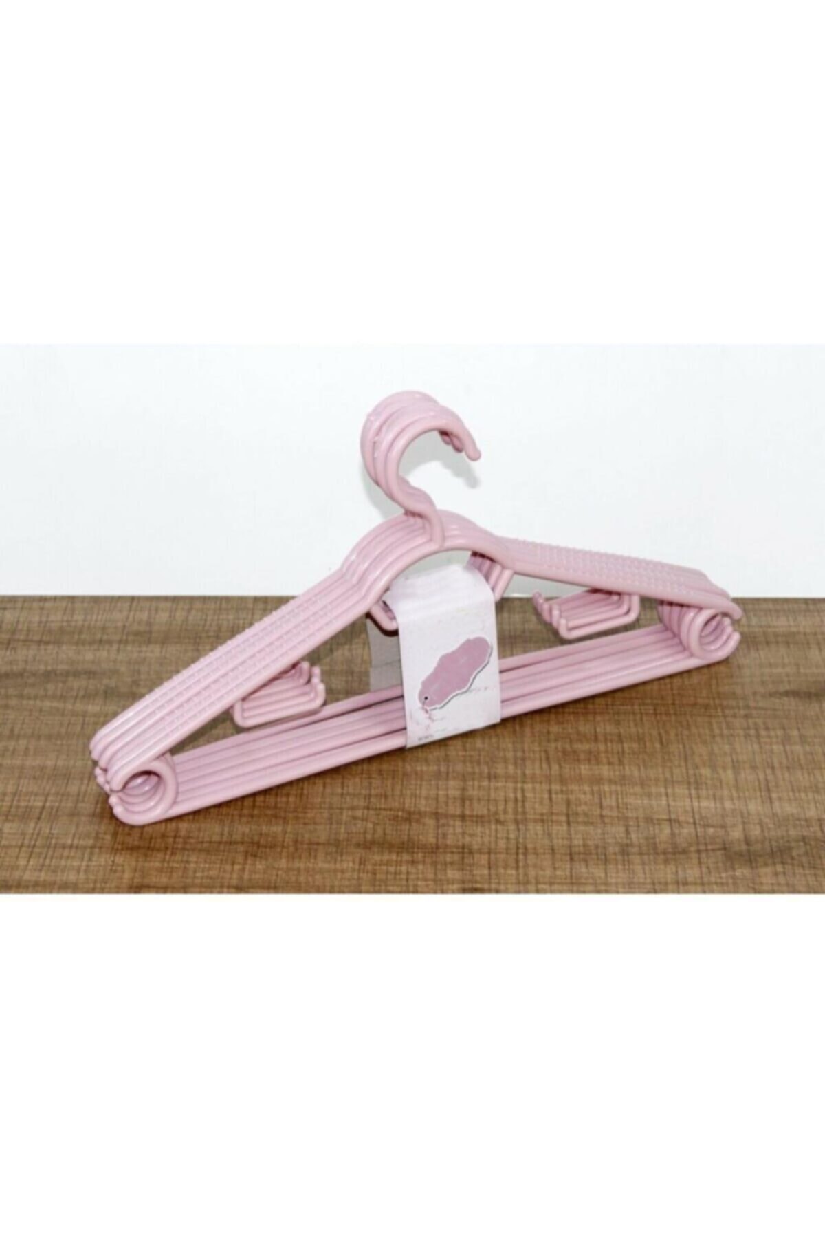 Tvet 6 Adet Plastik Elbise Askısı Gömlek Bluz Kıyafet Askısı T40427