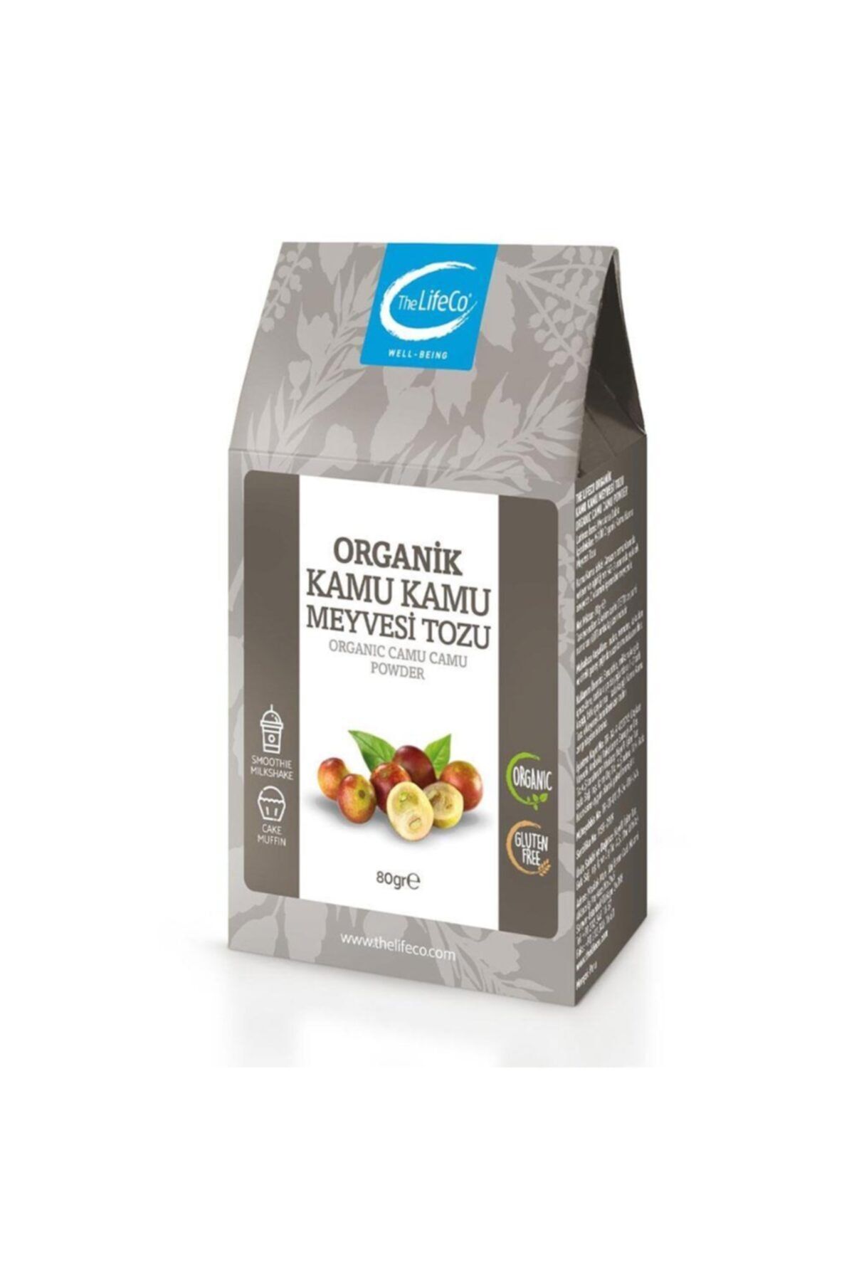 Gurmepark The Lifeco Organik Kamu Kamu Meyvesi Tozu 80 gr