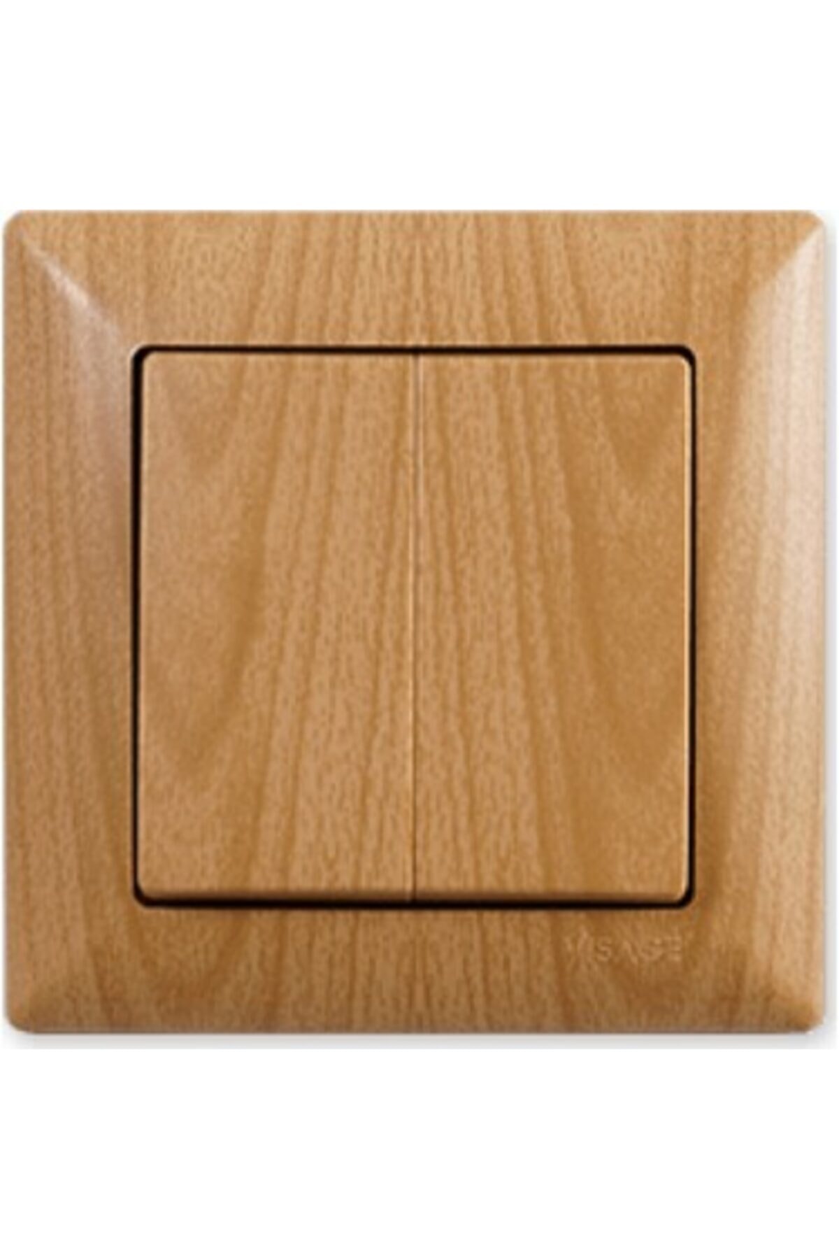 Günsan Elektrik Günsan Vısage Seri Akçaağaç Komitatör (m+k) Çerçevesiz