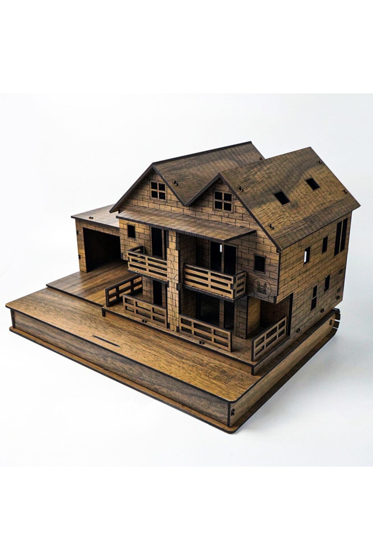 PİCA ACCESSORY Pica Ev - 3d Ahşap Puzzle