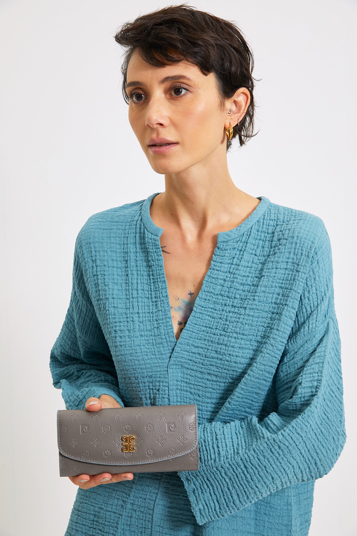 Pierre Cardin Vizon Kadın Cüzdan 06PO21Y1310